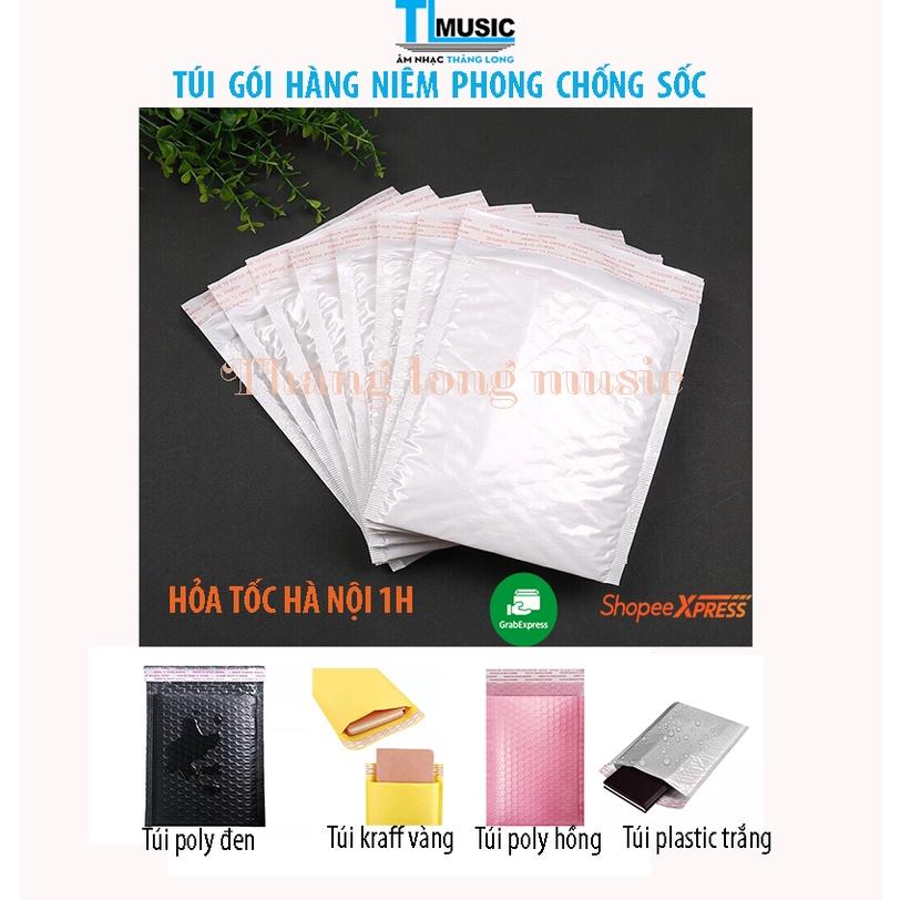 Combo 50 túi gói hàng niêm phong, Túi đóng hàng lót bóng khí chống sốc(GIAO HỎA TỐC HÀ NỘI