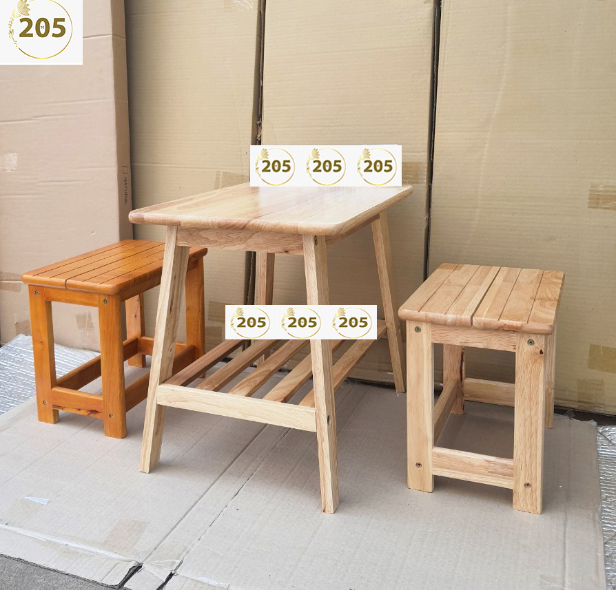 Ghế vạn năng, ghế đôn, ghế nhỏ gỗ - 205 TC small wooden chair