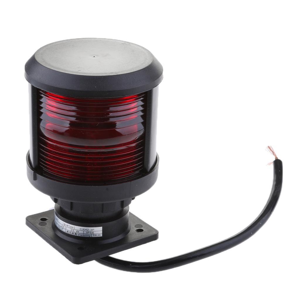 Marine Boat Yacht Masthead/Stern/Anchor LED Light Red One