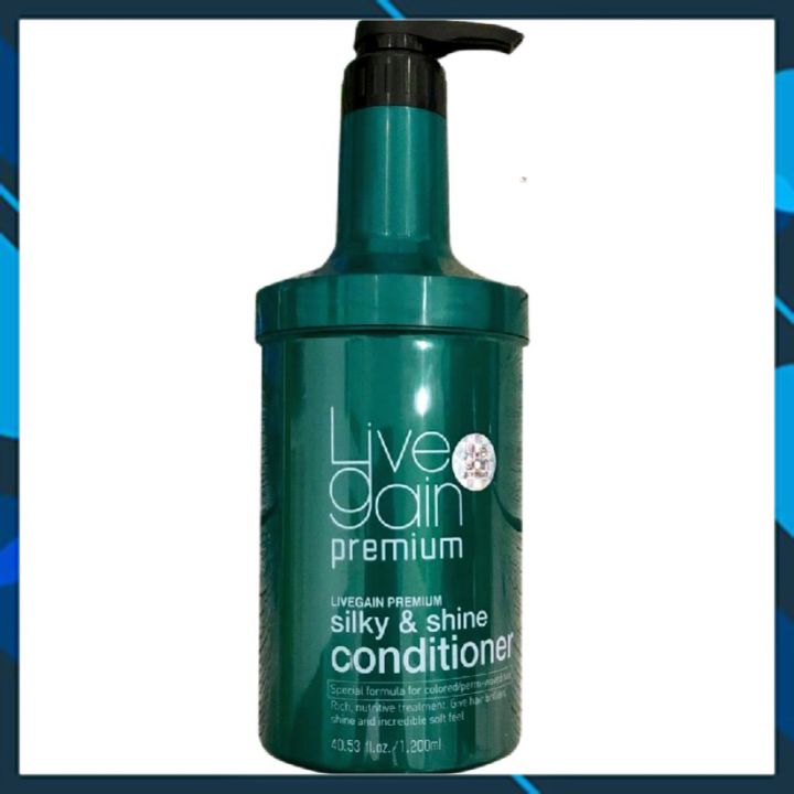 Xả/Hấp Giữ Màu Nước Hoa Livegain Premium Silky &amp; Shine Conditioner