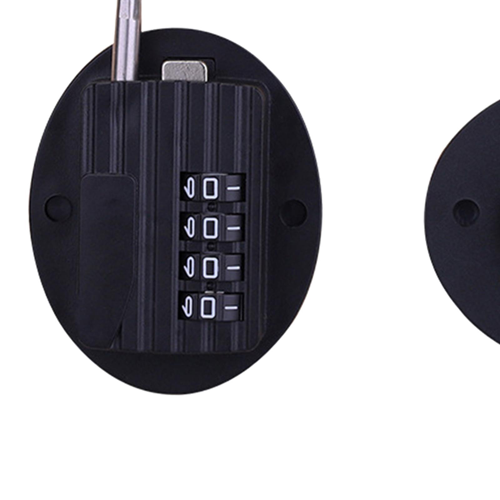 Cabinet Window Lock Child Protection 4 Digit Lock, Self Adhesive Door Lock