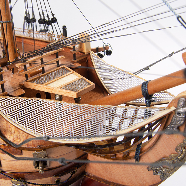 Mô Hình Thuyền Chiến Bằng Gỗ HMS Victory Large Dùng Để Trưng Bày Trang Trí Dài 97 Cm