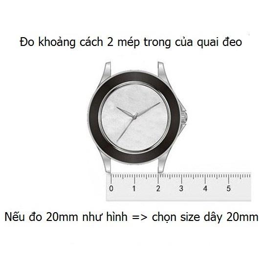 Dây Mesh Lưới Cho Đồng Hồ Fossil Casio Samsung Huawei