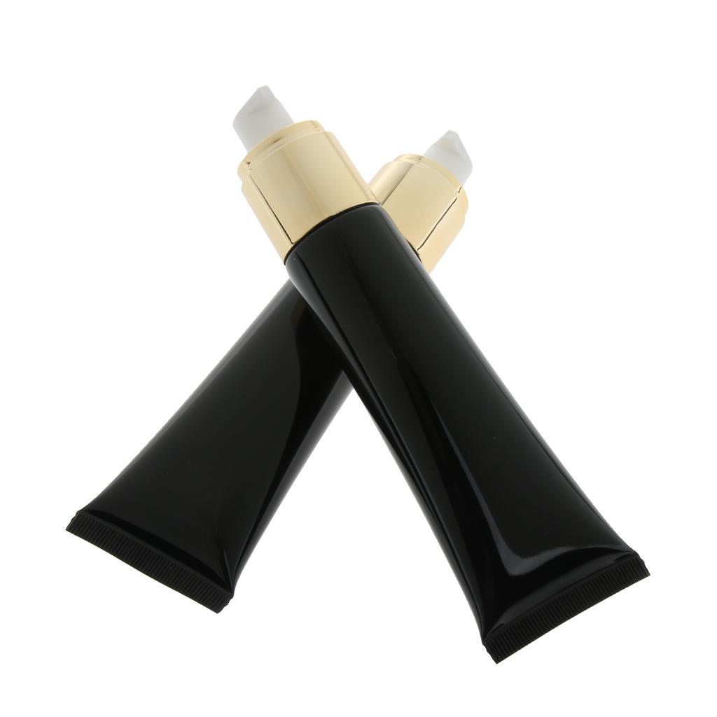 2 Chai Xịt Rỗng Đựng Mỹ Phẩm Dầu Gội, Dầu Xả, Sữa Tắm, Kem, V.V. Pack Empty