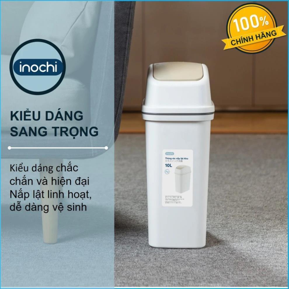 Thùng Rác Nắp Lật Hiro 5L-10L-15L Inochi