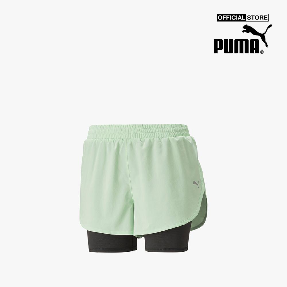 PUMA - Quần shorts chạy bộ nữ Run Favourite Woven 2in1 523181