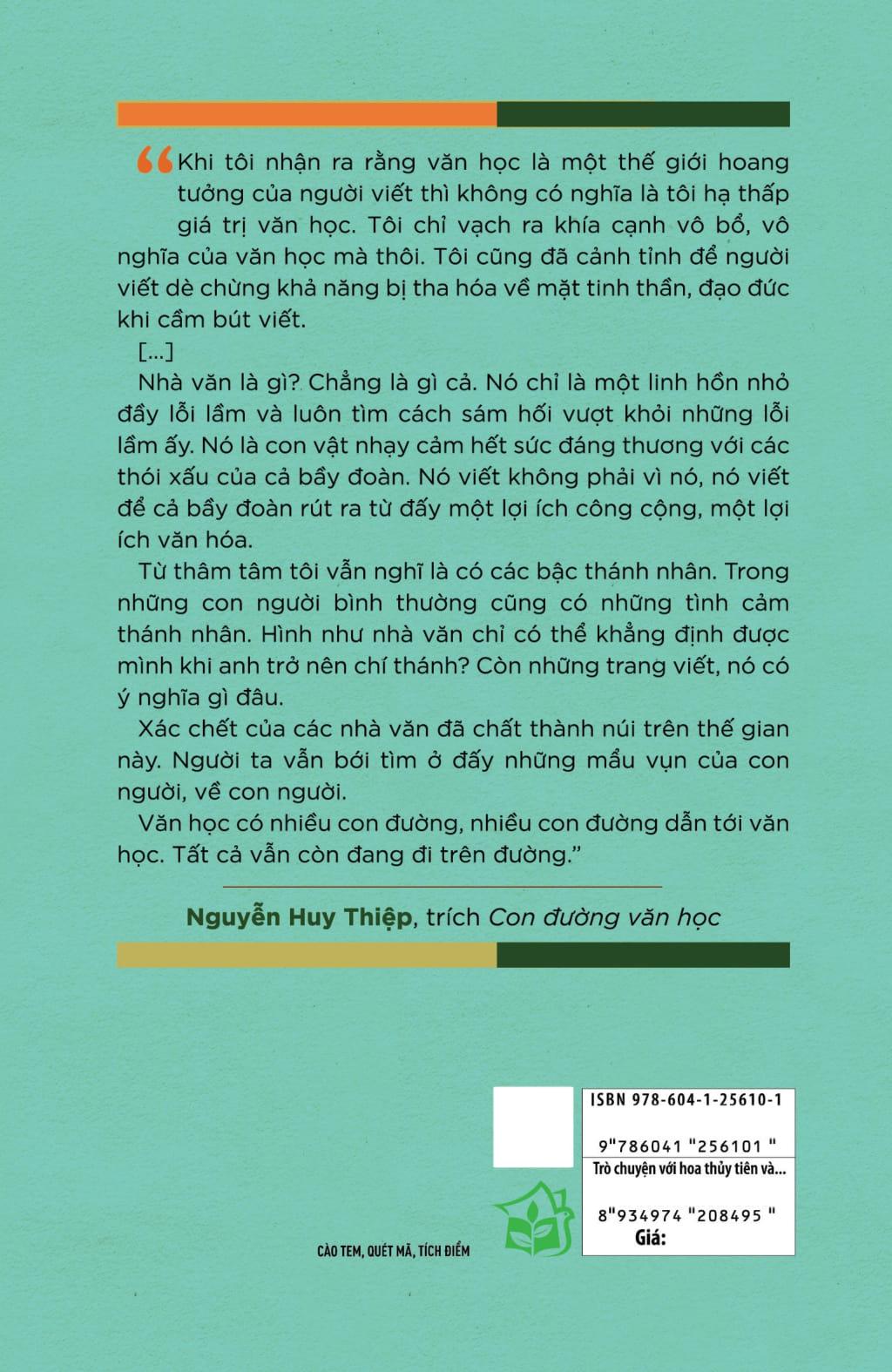 Sách - Trò Chuyện Với Hoa Thủy Tiên Và...