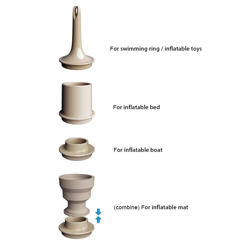 Máy bơm không khí điện mini không dây di động 3600mAh USB có thể sạc lại