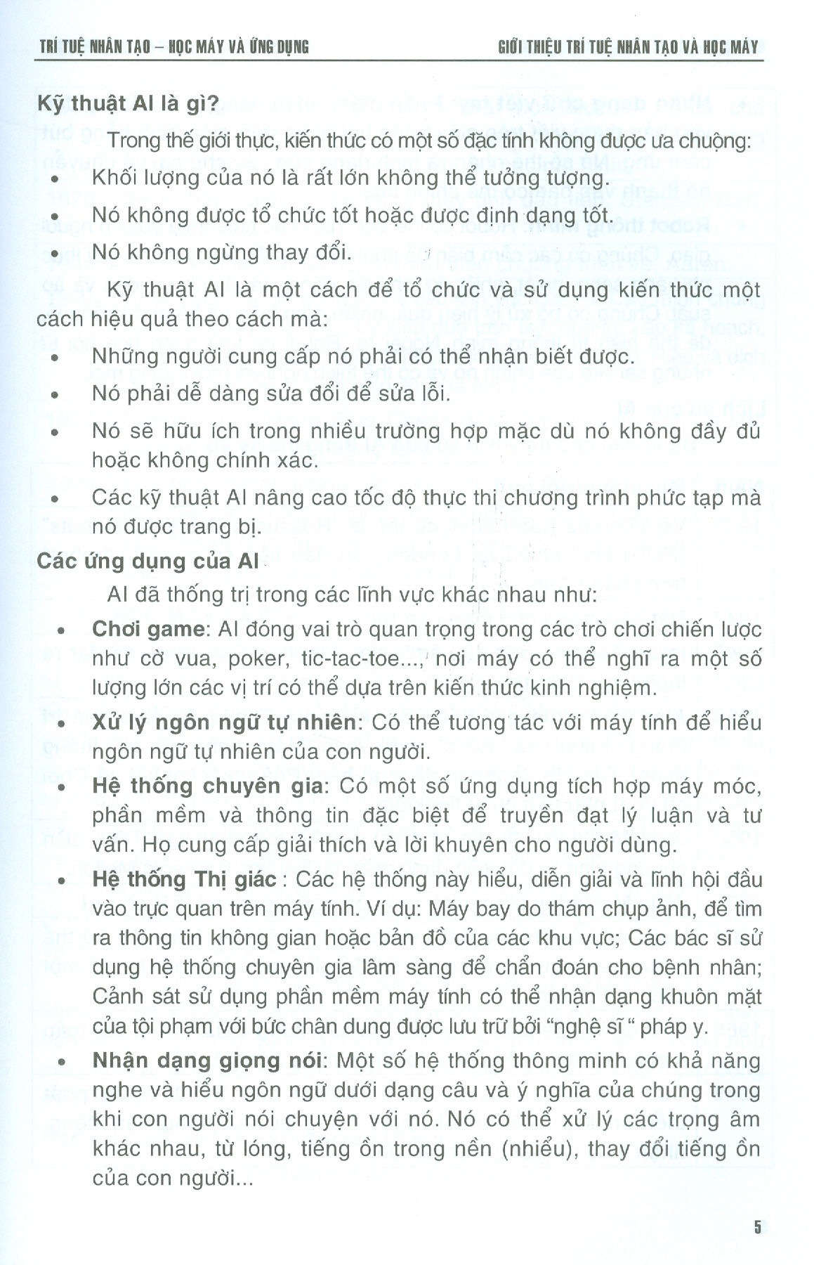 Trí Tuệ Nhân Tạo Học Máy Và Ứng Dụng