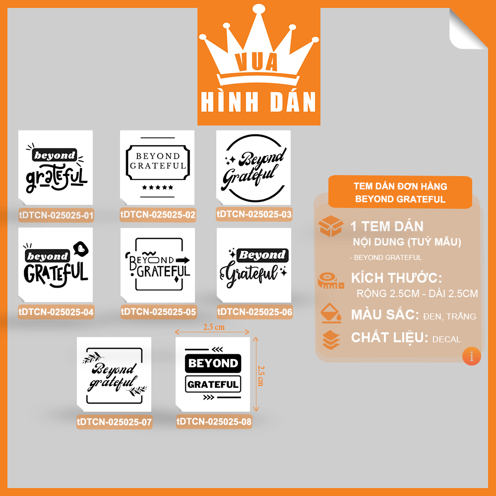 Set 100/200 sticker GIVEAWAY tem dán quà tặng give away dán gói quà, túi sản phẩm dành cho shop