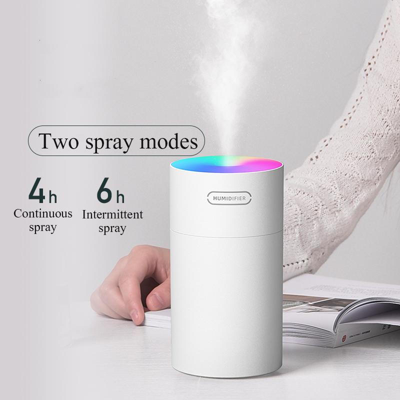 USB Máy Tạo Độ Ẩm Không Khí Đầy Màu Sắc Cốc Mini Hương Thơm Nước Khuếch Tán Ánh Sáng Đèn LED Siêu Âm Thanh Mát Phun Sương Tạo Phun Sương Tạo Ẩm Hình Ếch Con Xe Ô Tô Hương Humidificador