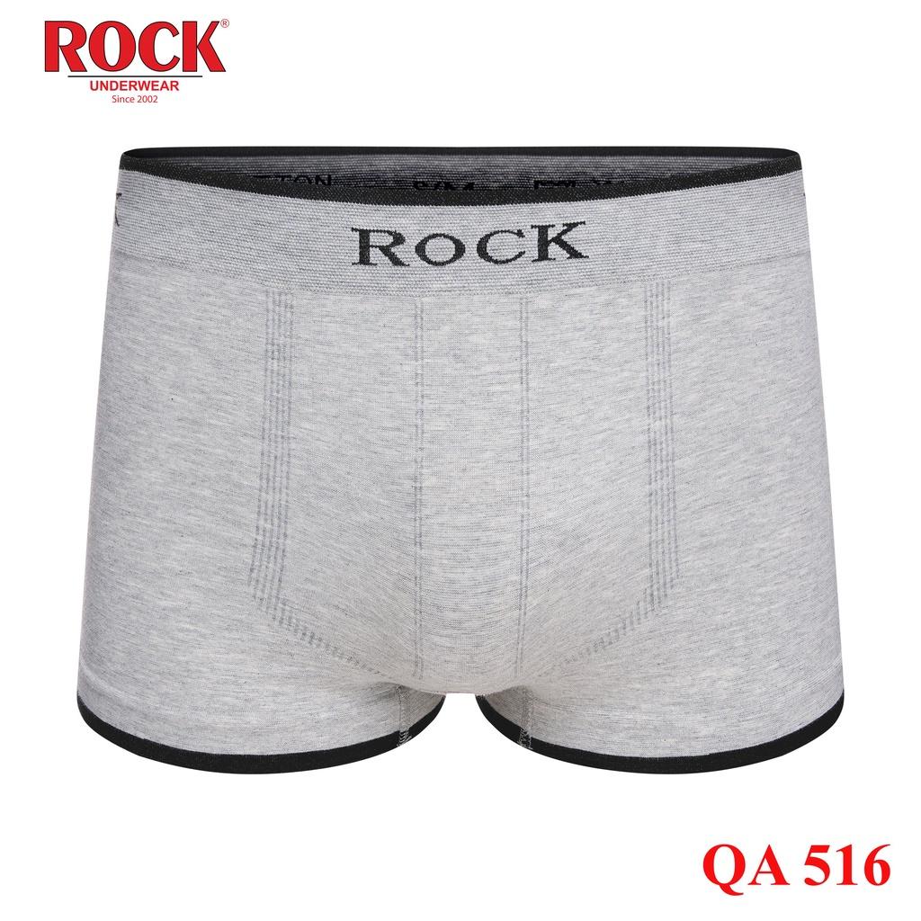 Quần lót nam cao cấp Boxer Seamless ROCK 516 không đường may cotton 100% thấm hút, thoáng mát thoải mái vận động cả ngày