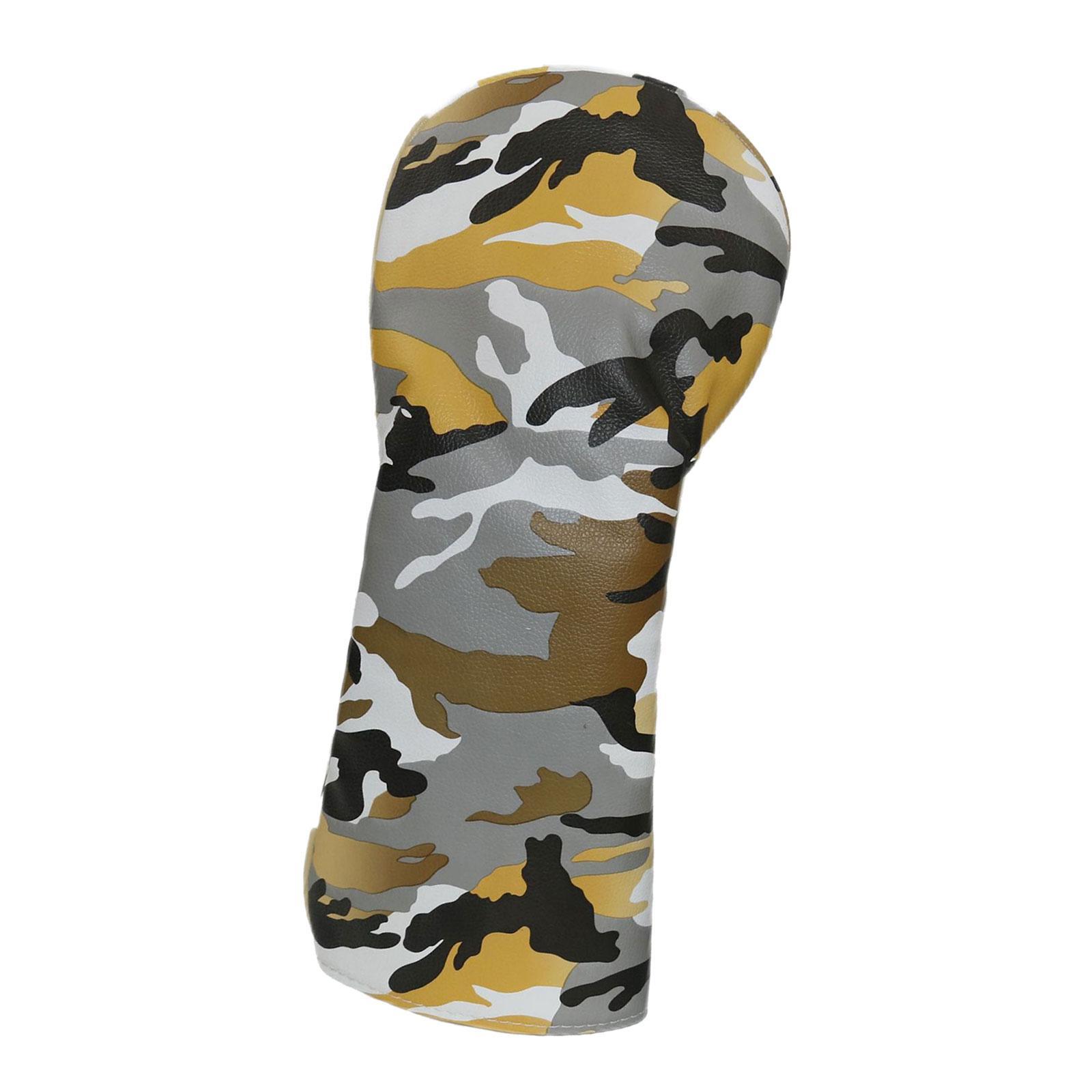 Golf Head Covers for Golf Clubs Golf Headcover Durable Scratch Resistant  PU Golf Wood Headcovers for Golf Accessories Golfer Gift