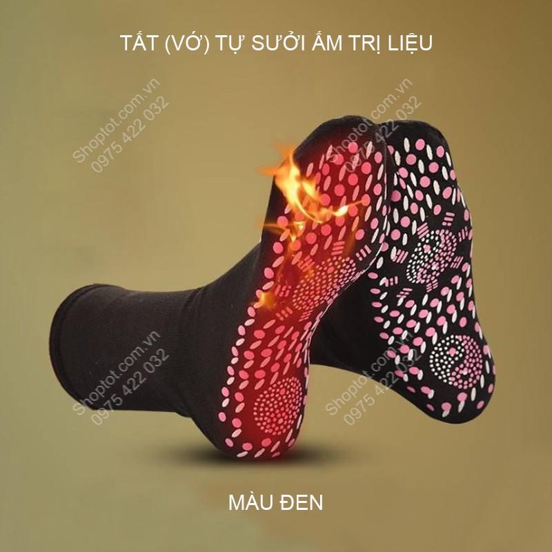 Tất - Vớ massage và tự sinh nhiệt sưởi ấm chân TSN01