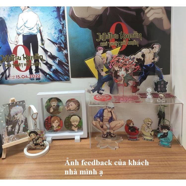 Kệ mica chữ U trưng bày standee, tượng, doll, figure, mỹ phẩm