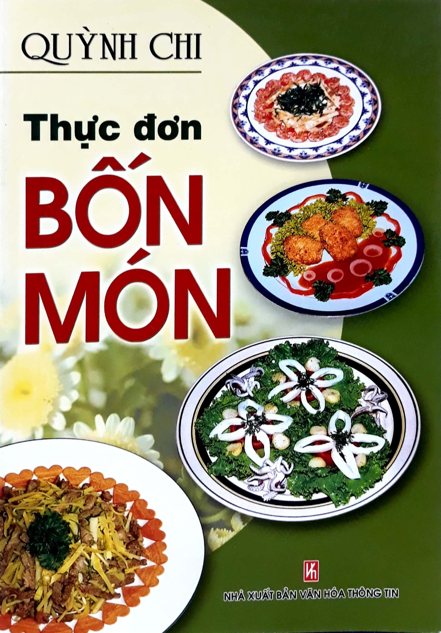 Sách Thực Đơn Bốn Món