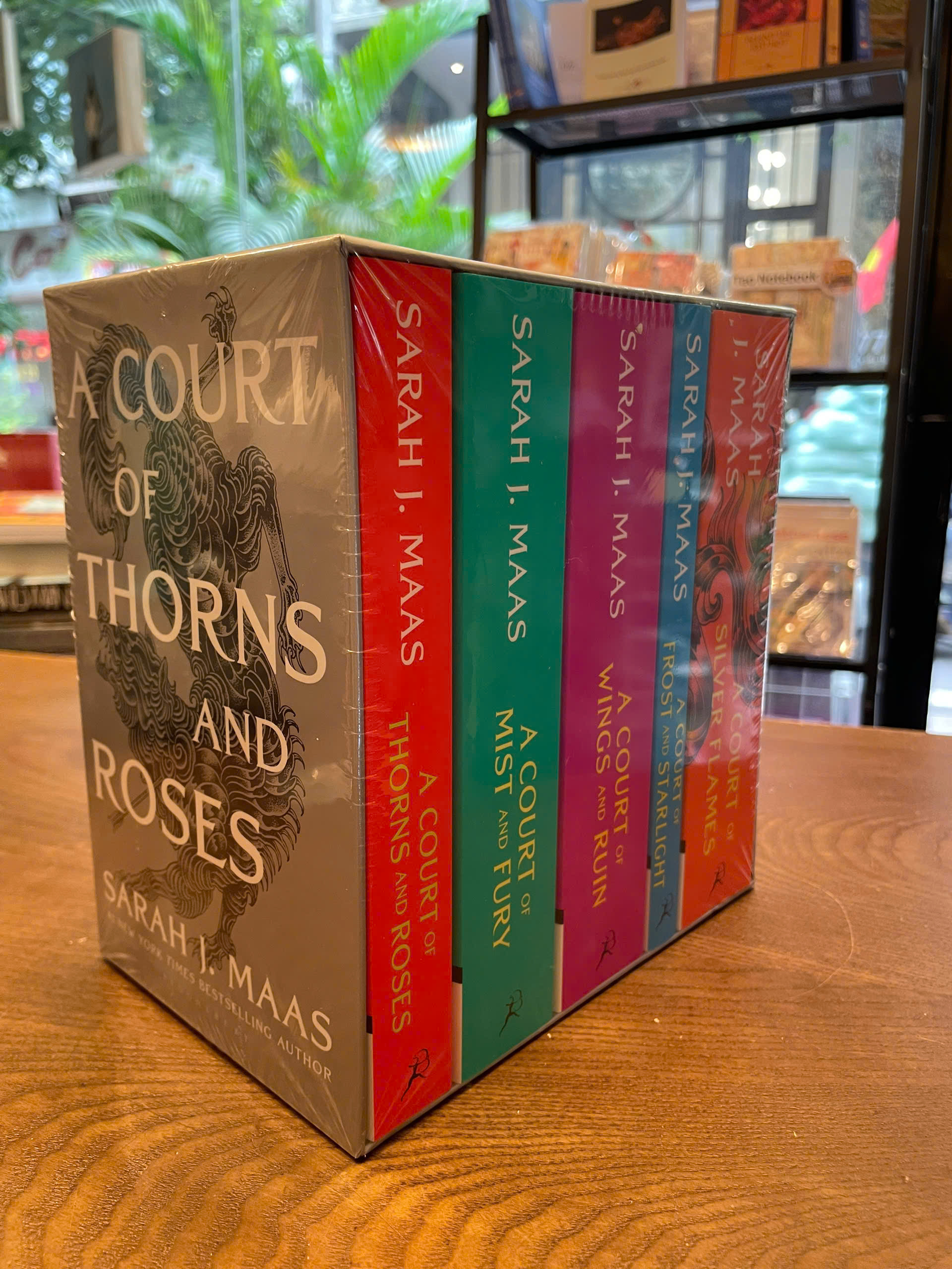 Sách - A Court of Thorns and Roses Complete 5 Books  - Tiểu thuyết tiếng Anh / Fiction in English