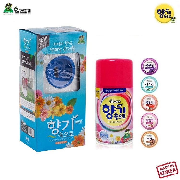 Chai xịt thơm phòng khử khuẩn, khử mùi hôi Sandokkaebi 300ml - Hàng Hàn Quốc nhập khẩu | Made in Korea