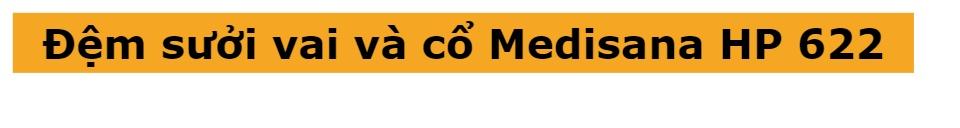 Đệm sưởi vai và cổ Medisana - Chất liệu lông cừu, giữ ấm tới 90 phút - Có nhiều mức công suất - Nhập Khẩu Đức