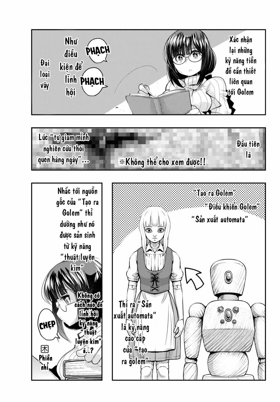 chuyển sinh thành con gái, tôi sẽ sinh tồn tại dị giới - yoku wakaranai keredo isekai ni tensei shiteita you desu chapter 20 3