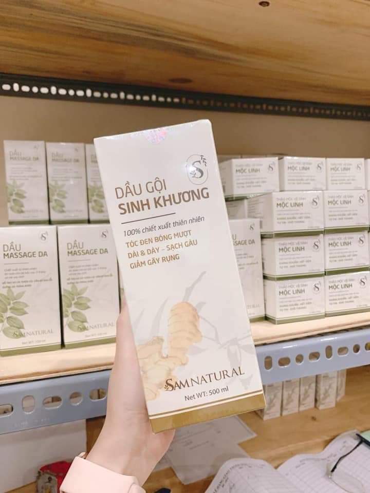 Dầu gội Sinh Khương 500ml Samnatural