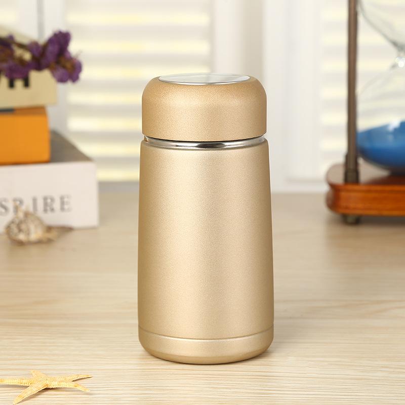 Nhỏ 300 Ml Giữ Nhiệt Nước Thép Không Gỉ Nhiệt Cho Trà Thực Phẩm Trẻ Em Trẻ Em Lọc Bình Cốc Hút Chân Không Cốc Trường sinh Viên