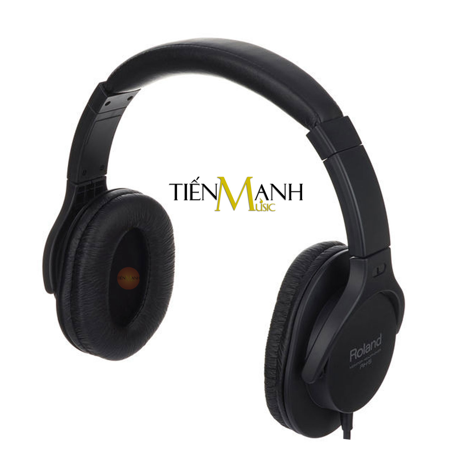 Tai Nghe Phòng Thu Roland RH5 - Cho Nhạc Cụ, Đàn Piano, Organ, Trống, Amply Headphones Closed Back RH-5 Hàng Chính Hãng - Kèm Móng Gẩy DreamMaker