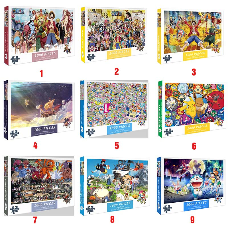 Tranh ghép hình 1000 mảnh 75x50 cm Xếp hình 1000 miếng đồ chơi phát triển tư duy kiên nhẫn dành cho bé và trẻ em