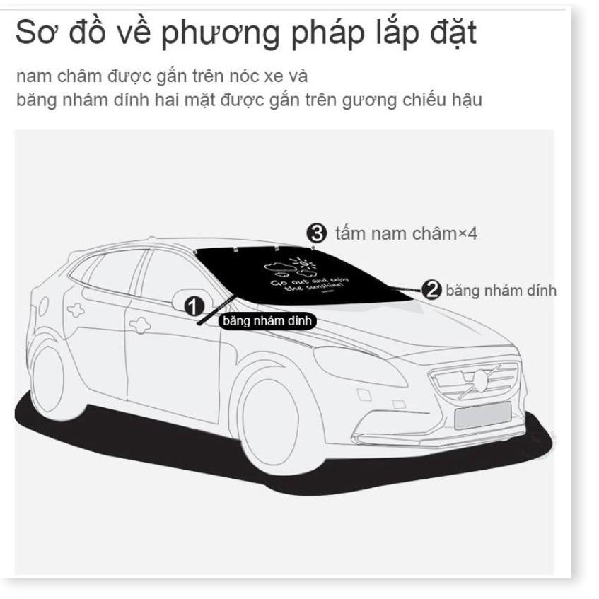 Tấm chắn nắng chống nóng kính lái