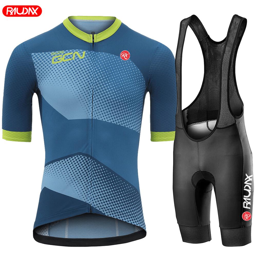 Raudax Gcn Mùa Hè 2023 Bộ Quần Áo Đạp Xe Jersey Người Ngắn Tay Xe Đạp Đi Xe Đạp Mặc Ba Môn Phối Hợp Xe Đạp Quần Áo Xe Đạp MTB Áo Sơ Mi Color: cycling jersey 3 Size: XS