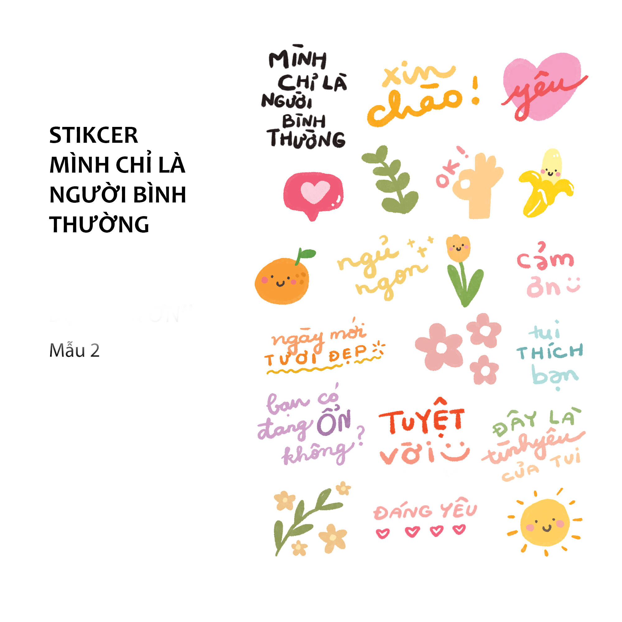 AZGilf - STICKER MÌNH CHỈ LÀ NGƯỜI BÌNH THƯỜNG – KULZSC thiết kế độc quyền