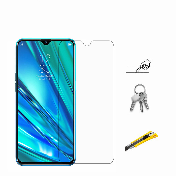 Tấm dán kính cường lực dành cho OPPO Realme 5 Pro chống vỡ, chống xước màn hình