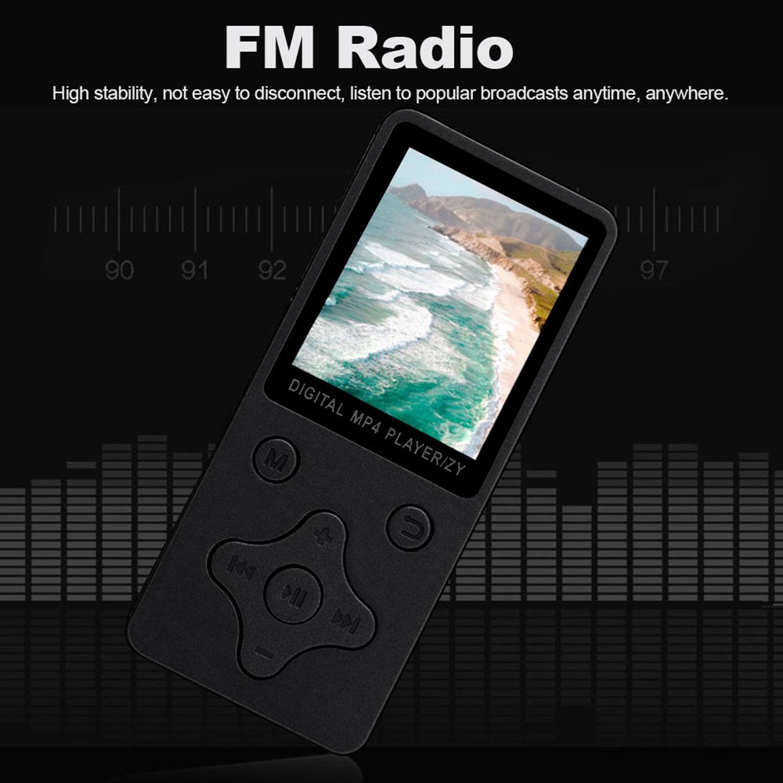 Máy nghe nhạc T1 MP3 MP4 kỹ thuật số Màn hình 1,8 inch
