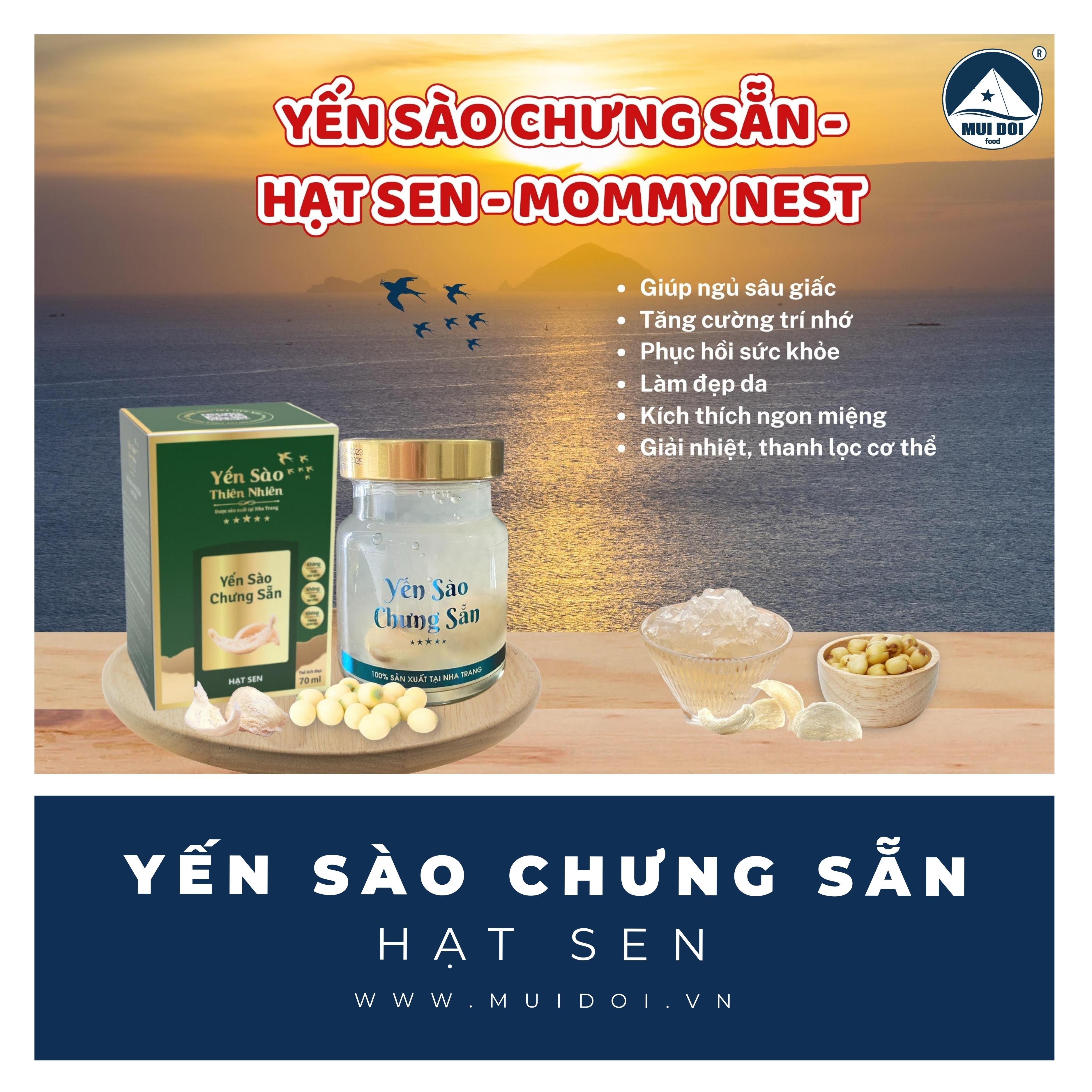 Yến Sào Chưng Sẵn - Hạt Sen