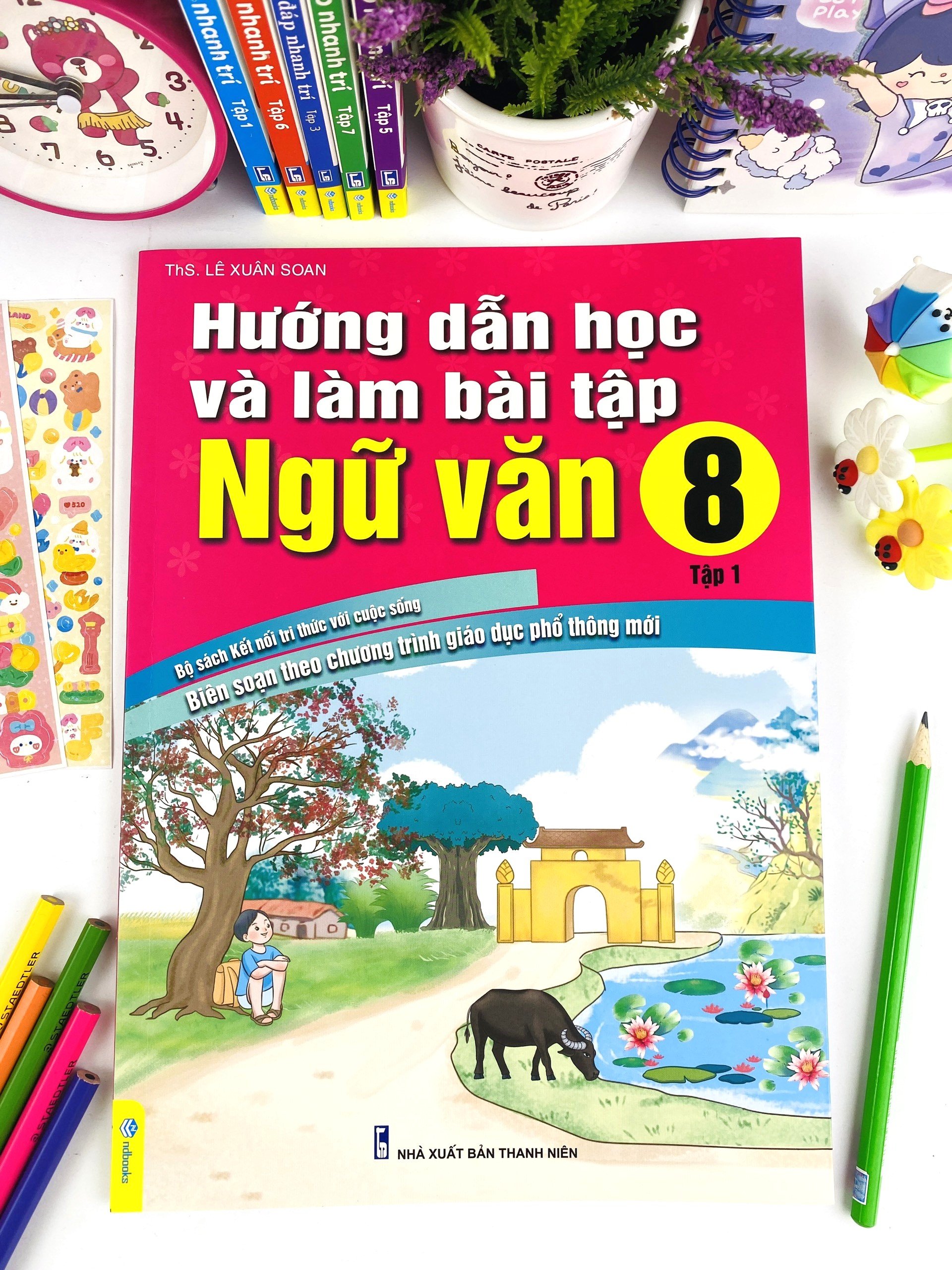 Sách - Hướng Dẫn Học Và Làm Bài Tập Ngữ Văn 8 - Biên soạn theo CT GDPT mới - Kết Nối - ndbooks