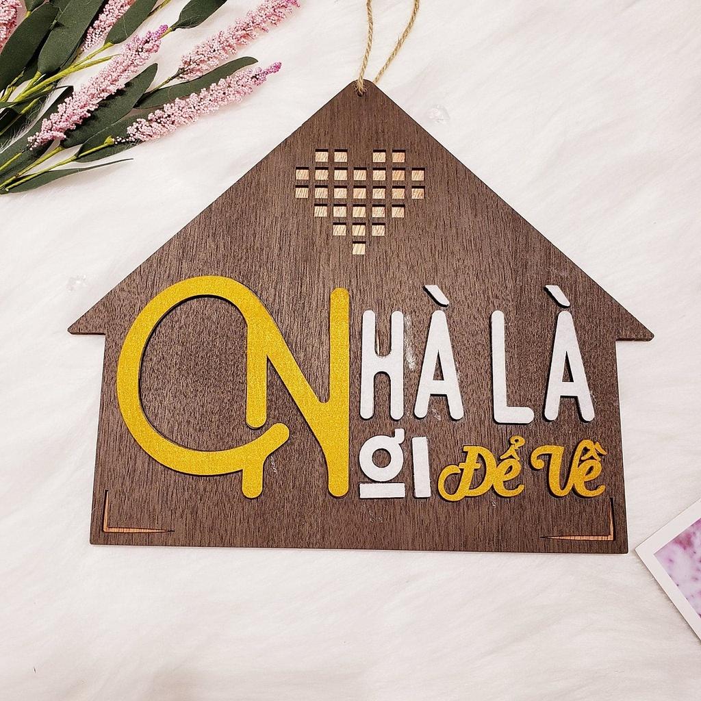 - Bảng gỗ trang trí handmade TRANG TRÍ ĐẸP SANG TRỌNG