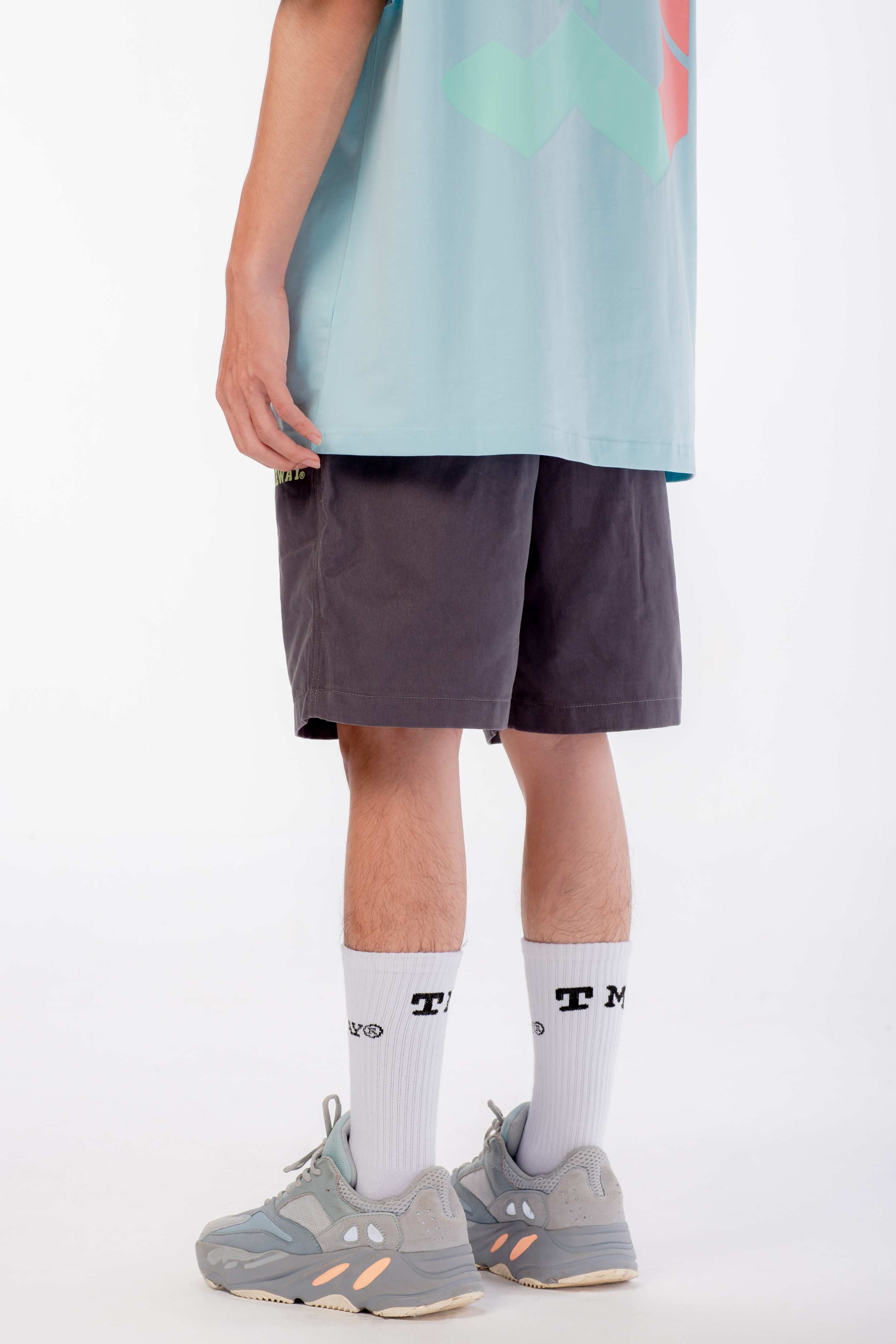 Quần Short 5THEWAY Xám aka 5THEWAY Skater Short in CASTLE ROCK