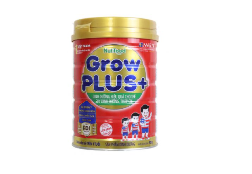 Sữa GROW PLUS đỏ 900g -Tặng ngay khăn đa năng