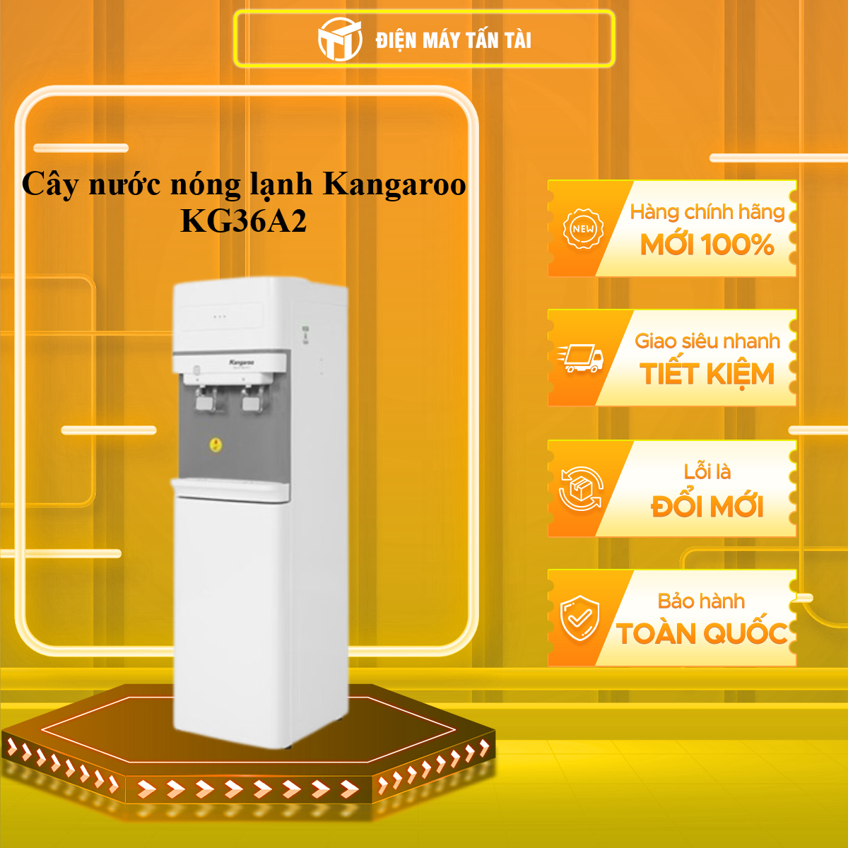 Cây nước nóng lạnh Kangaroo KG36A2 - HÀNG CHÍNH HÃNG - CHỈ GIAO HCM