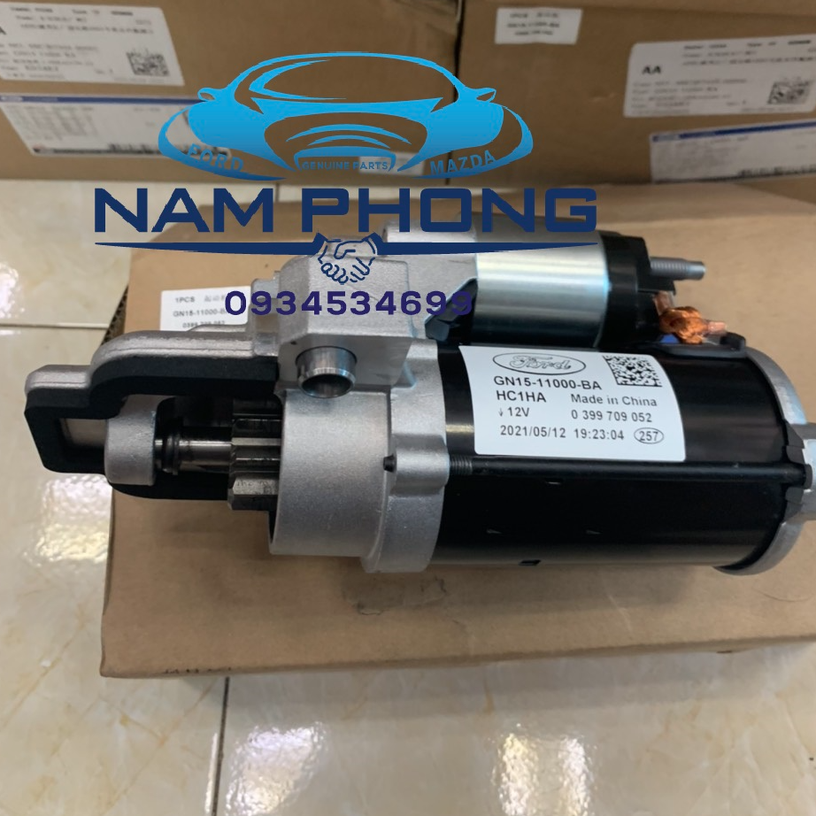 Máy đề - máy khởi động Starter Motor dành cho ecosports năm 18 máy 1.5  - mã GN1511000BA / mã GN1Z11002B