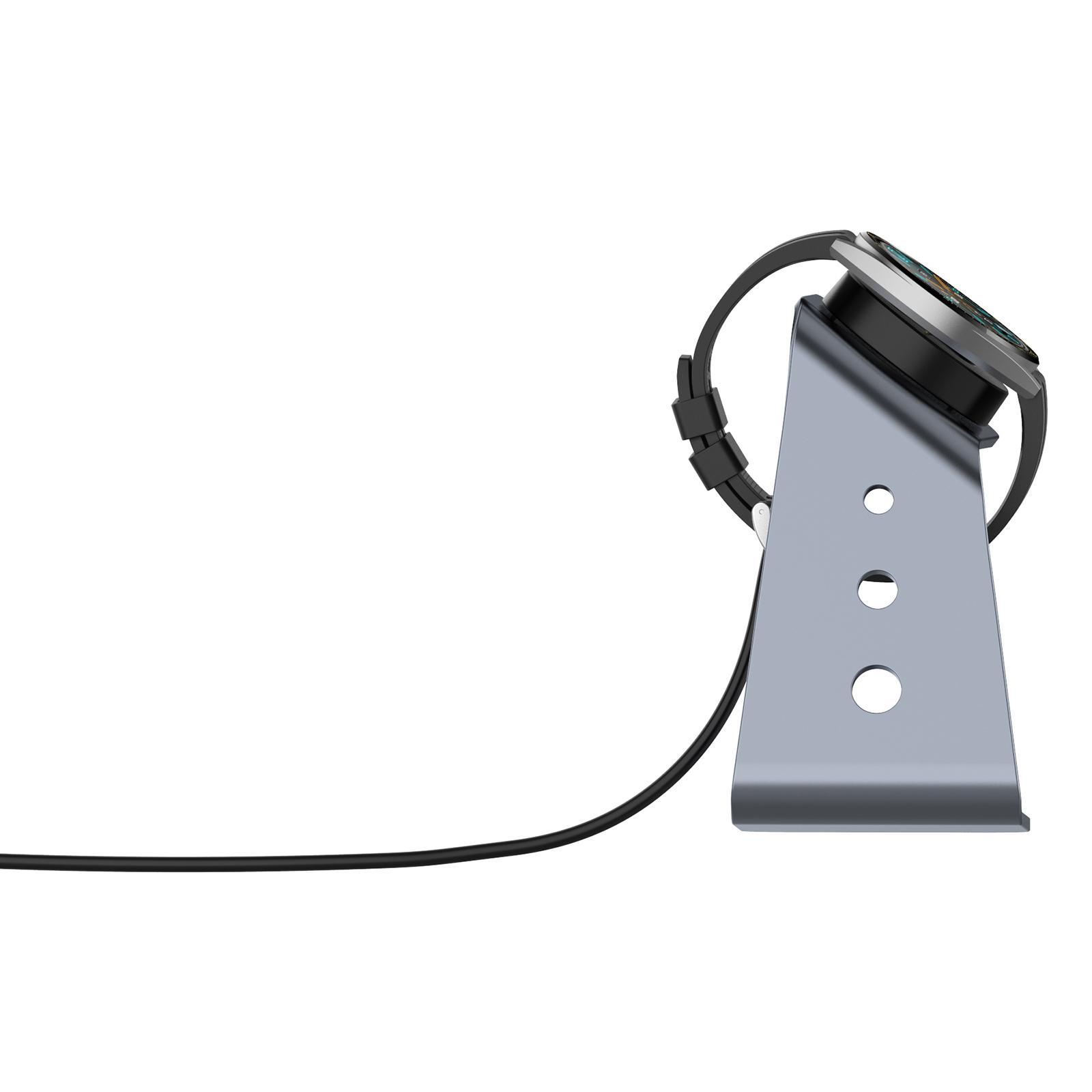 Replacement Charger Dock Stand GT GT2 GT 2e 42mm 46mm New Watch-Gray