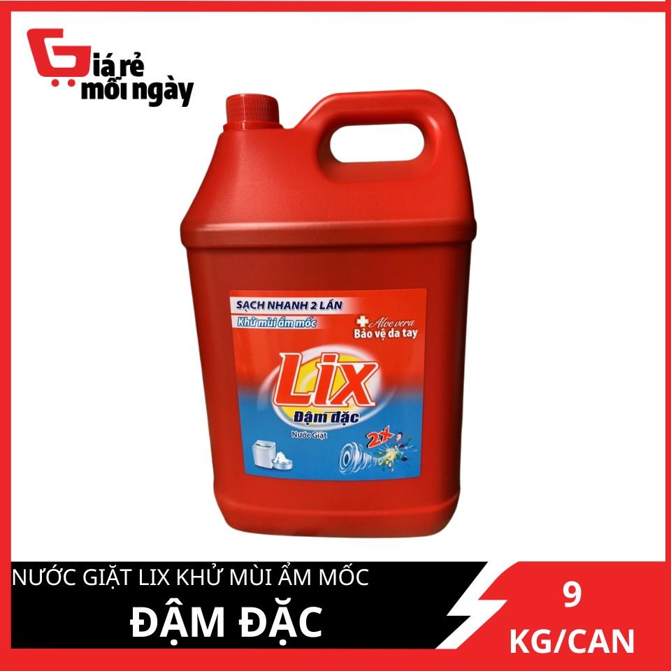 Nước Giặt Lix Đậm Đặc Can 9kg