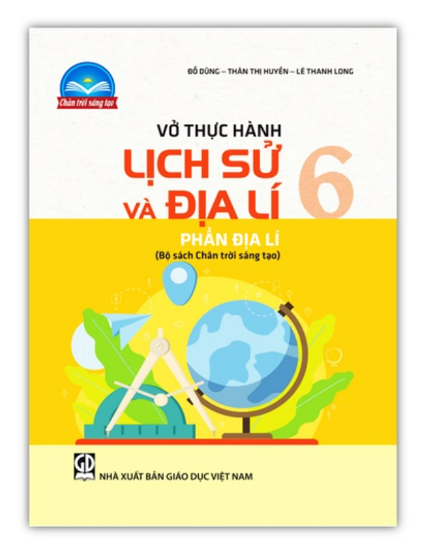 Sách - Vở thực hành Lịch sử và Địa lí 6 - phần Địa lí