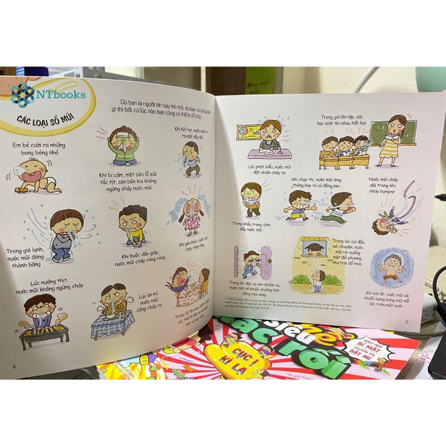 Sách Cơ Thế Siêu Rắc Rối - Bong Bóng Mũi Đến Đây