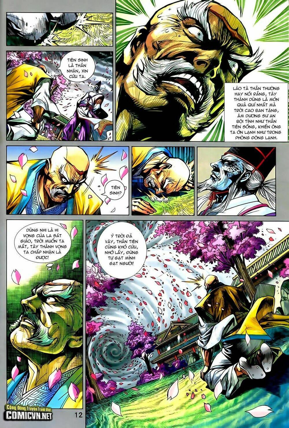 tân tác long hổ môn chapter 722 12