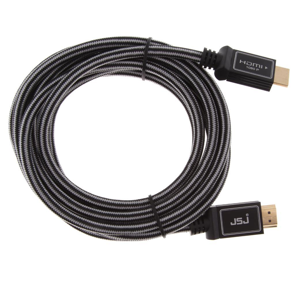 Braided Cable High Speed 1080P 4K 3D HDTV