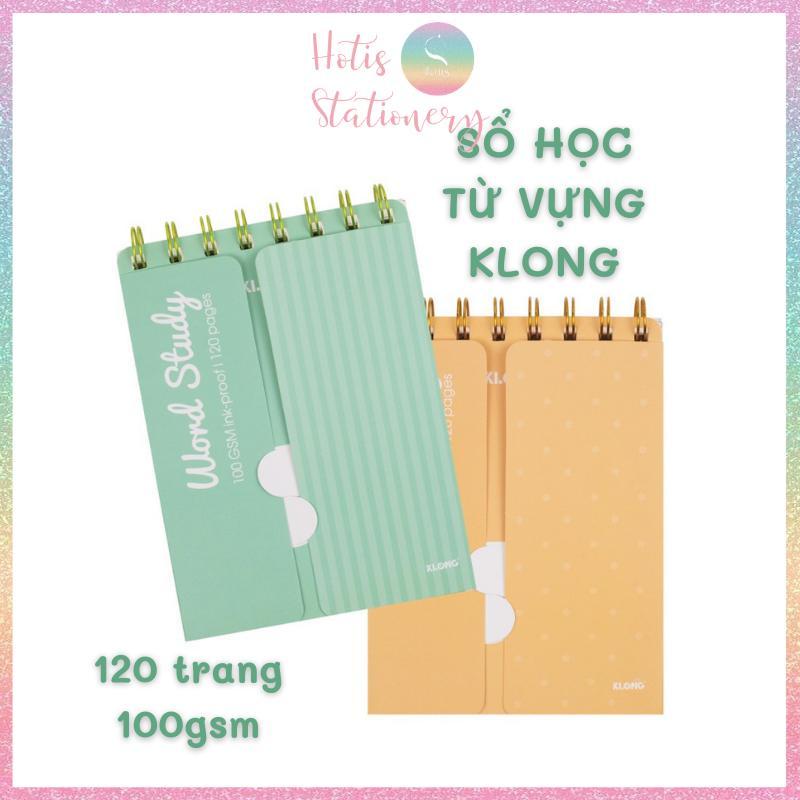 Sổ học từ vựng Word Study KLong A6 - 120 trang - MS916