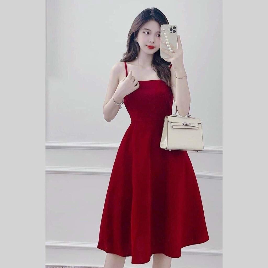 Sét 2 món áo khoác nữ kèm váy xoè hai dây sang trọng