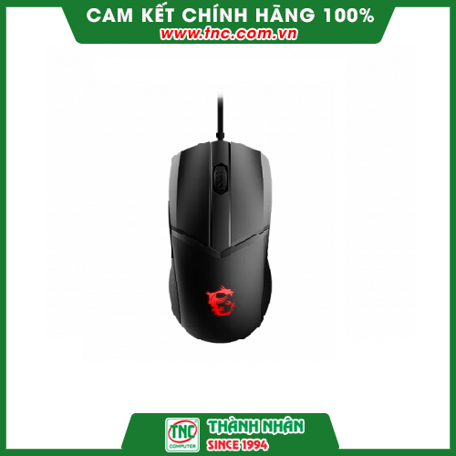 Chuột gaming có dây MSI Clutch GM41 Lightweight V2 (màu đen) - Hàng chính hãng