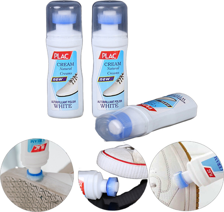 Combo 2 Chai Lau Giày PLAC, Nước Tẩy Trắng Giày Đa Năng Cao Cấp